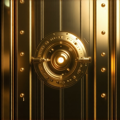 Advanced gold vault with biometric and blockchain security