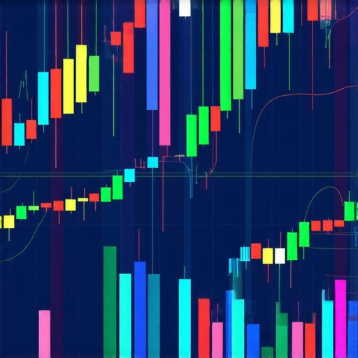 Graph showing gold market analytics with advanced tools and technology