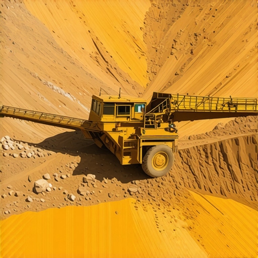 Modern gold mining equipment utilizing automation and remote sensing technology