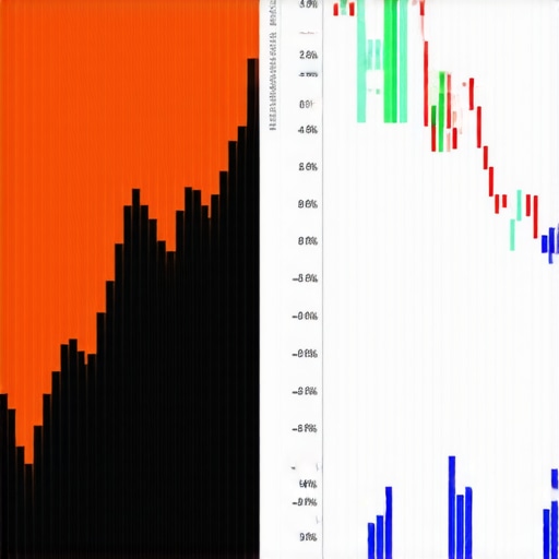 Graph illustrating the inverse relationship between USD index and gold prices in 2025