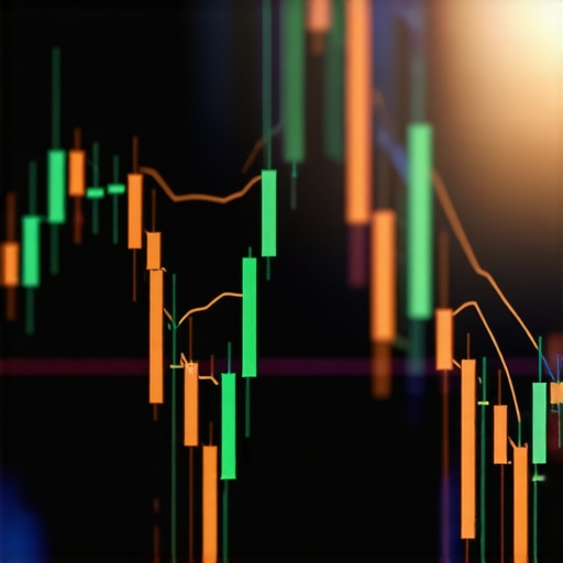 Artificial intelligence analyzing gold market data with charts and graphs
