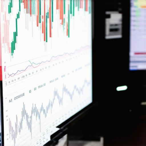 Investor analyzing gold market data on a computer