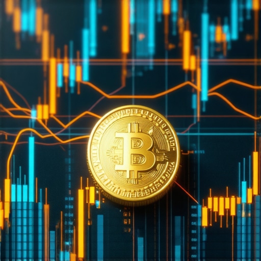 High-tech digital gold trading platform with blockchain and AI analytics