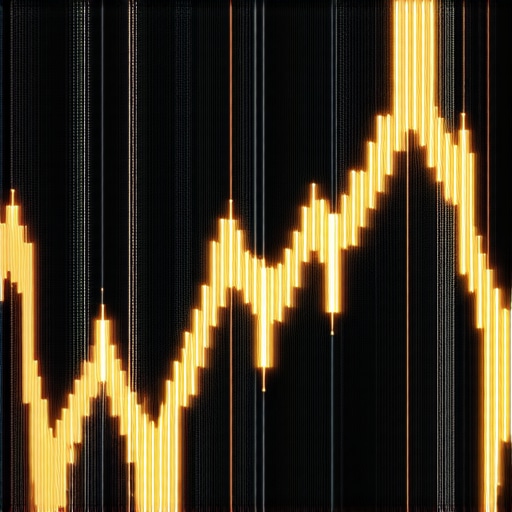 A modern digital interface showcasing gold trading with blockchain technology