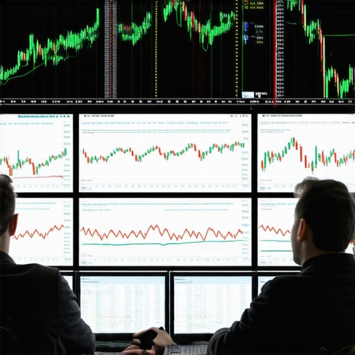 Traders analyzing digital gold trading platform with charts and data