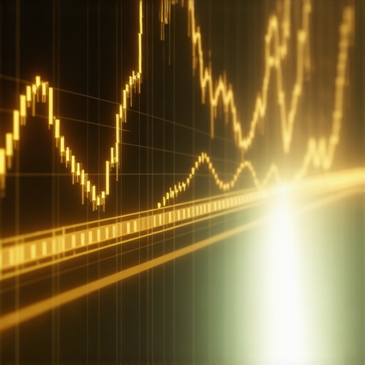 Digital interface displaying gold price analysis and predictions