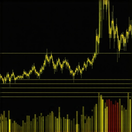 Analytics dashboard showing gold price movements and macroeconomic data