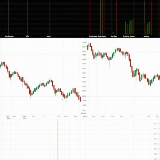 Sophisticated financial data dashboard illustrating gold market trends