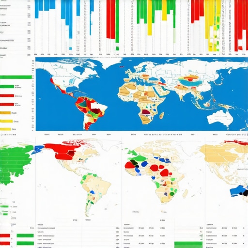 Digital interface displaying gold price graphs and geopolitical risk overlay.