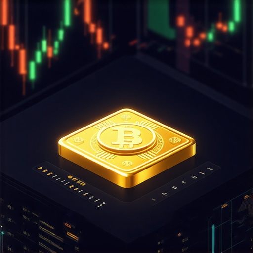 Screenshot of a blockchain-based gold trading dashboard