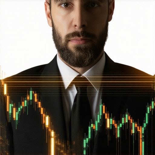 Financial analyst examining gold market data with advanced analytics