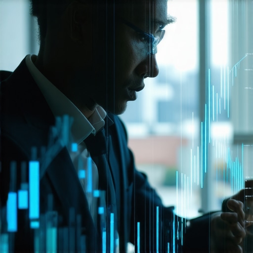 Financial analyst studying digital data on central bank gold reserves.