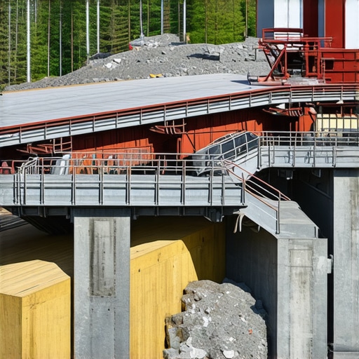 Gold mining site utilizing sustainable practices with green technology evidence