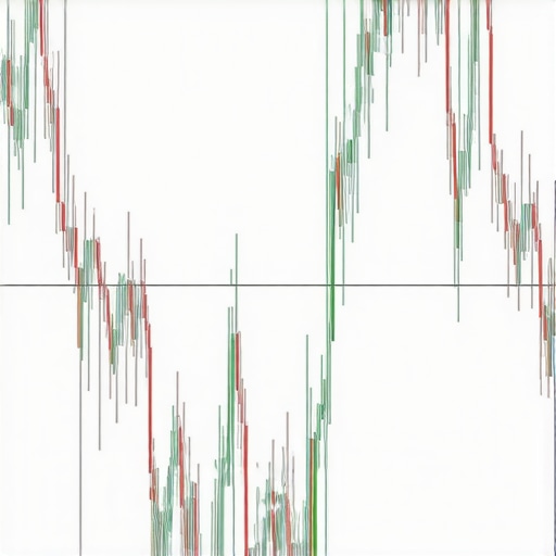 Gold trading charts displaying Fibonacci retracements and sentiment analysis