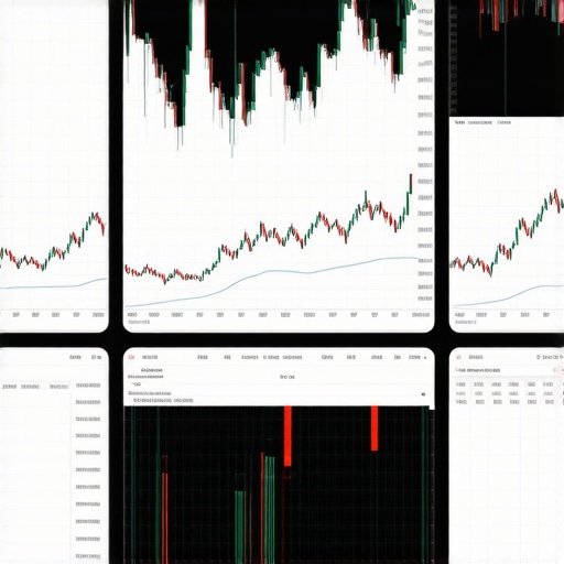 Trading screen showing order book and price movements in gold trading.