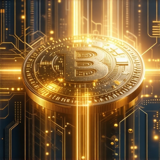 Digital representation of gold secured by blockchain technology