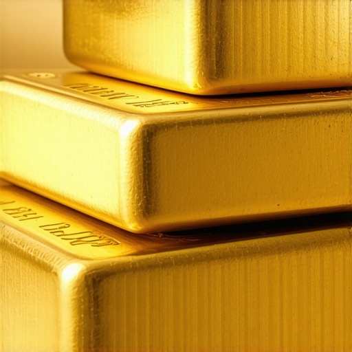 A detailed view of gold bars and coins emphasizing purity and craftsmanship.