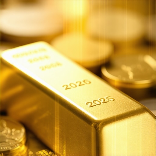 Gold Bars and Coins in 2026 Wealth Preservation Close-up of gold bars and coins stacked to represent wealth preservation strategies in 2026.