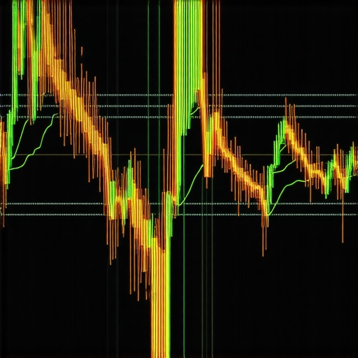 Illustration of AI algorithms processing gold investment data