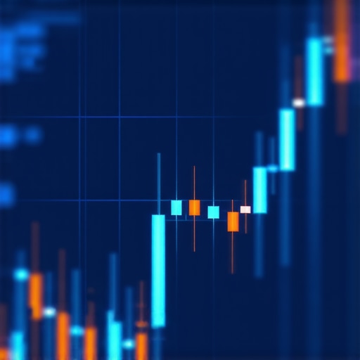 Visualization of machine learning algorithms analyzing gold market trends