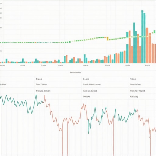 Futuristic dashboard showing inflation and gold market data.
