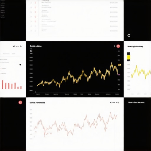 Futuristic dashboard illustrating gold market cycles, geopolitical risks, and digital assets for strategic investment planning.