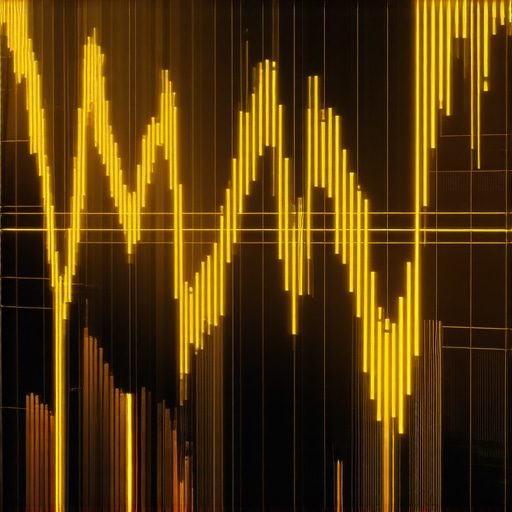A sophisticated digital interface showing gold price data, economic indicators, and trading signals.