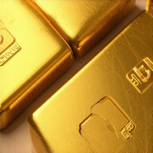 Visual of digital gold tokens connected through blockchain networks, emphasizing security and transparency.