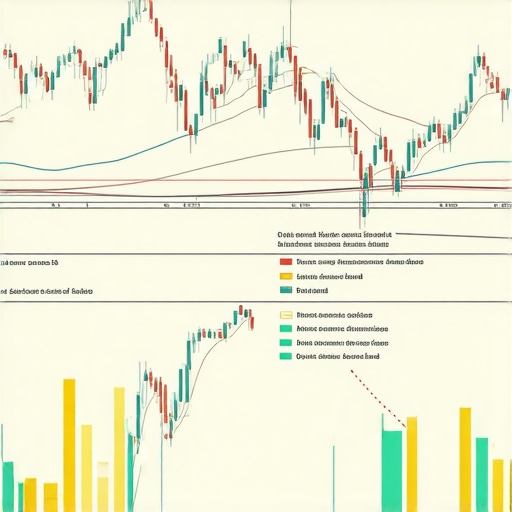 Infographic illustrating the relationship between economic indicators, geopolitics, and gold price movements.
