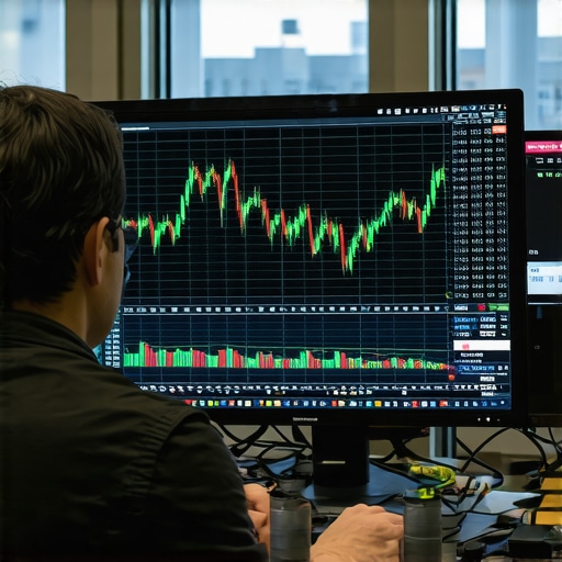 Traders analyzing charts with RSI, volume, and pattern indicators for gold market timing.