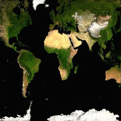 Map showing areas of geopolitical tension and increased gold investment