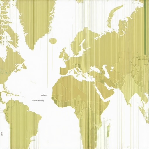 Map illustrating the distribution of central bank gold reserves worldwide with recent trends.