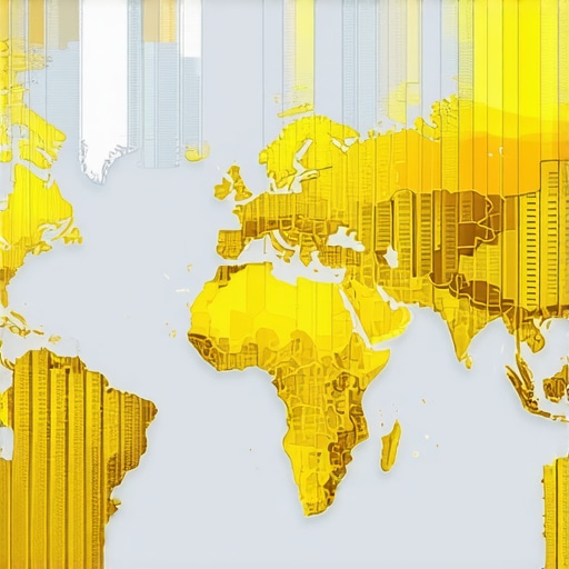 Chart illustrating distribution of gold reserves among central banks worldwide