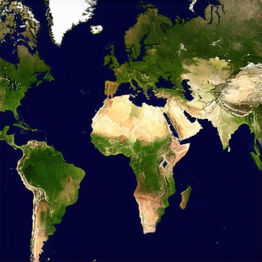 Map illustrating geopolitical tensions impacting gold markets.