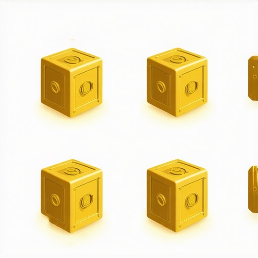 Multiple secure gold vaults in different countries showcasing diversified storage