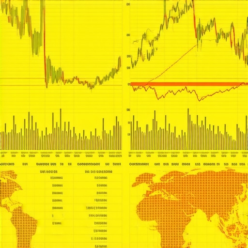 Infographic depicting correlation between national debt, credit ratings, and gold prices worldwide.