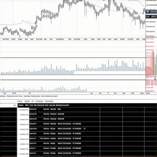 Gold Market Technical Analysis Dashboard Screenshot of a sophisticated gold trading analysis platform showing charts and indicators.