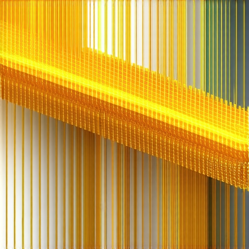 Illustration of gold nanowires integrated into electronic circuits for advanced tech applications