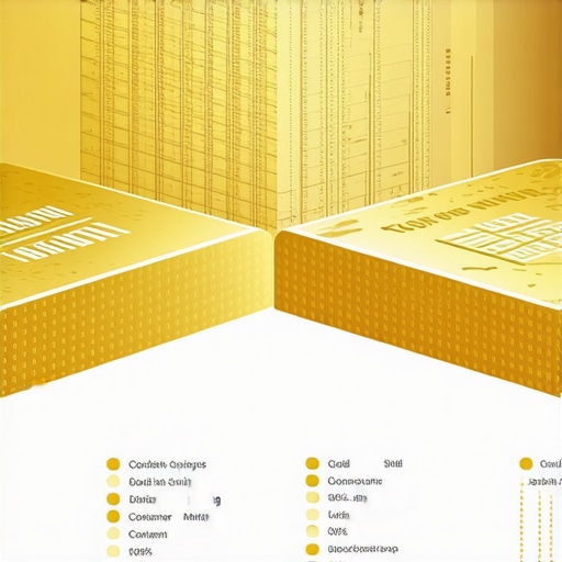 Gold Supply Chain Blockchain Traceability Infographic depicting stages of gold supply chain with blockchain transparency