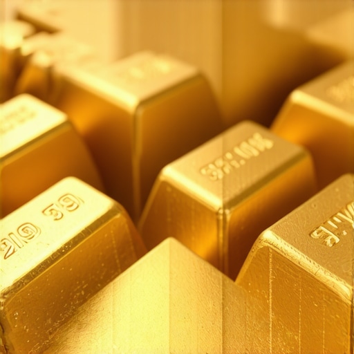 High-tech gold trading platform A digital workspace showing gold market analytics and algorithmic trading charts.