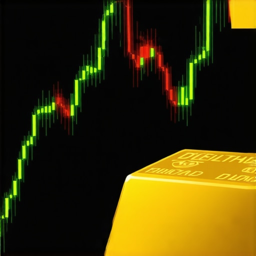 Diagram showing derivatives' effect on gold price fluctuations and market dynamics