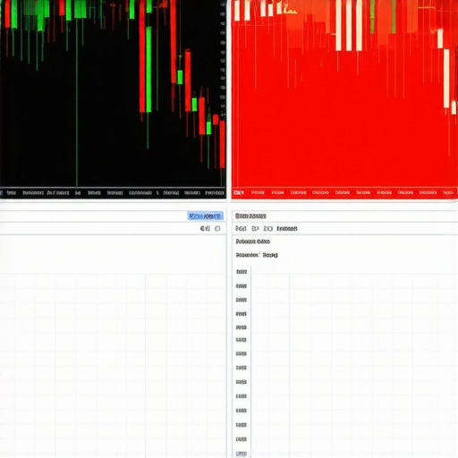 Microstructure Analysis in Gold Futures Trader analyzing order book and technical patterns for gold futures