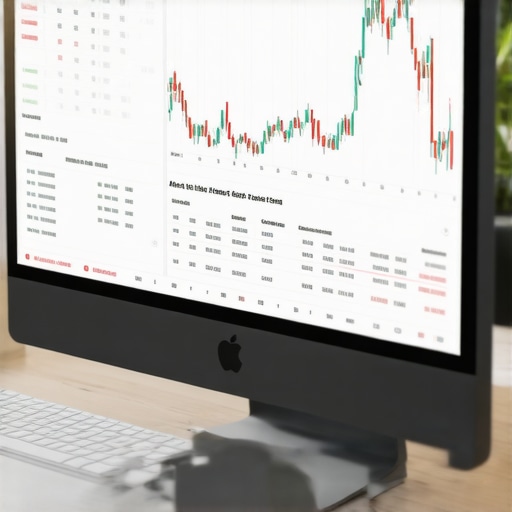 Screenshot of a sophisticated gold trading and analysis platform showing real-time data
