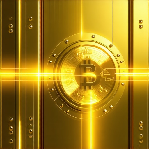 Secure gold vault with blockchain authentication overlay