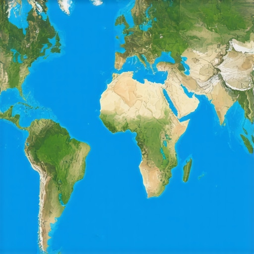 Illustration of gold supply chain with geopolitical map overlays