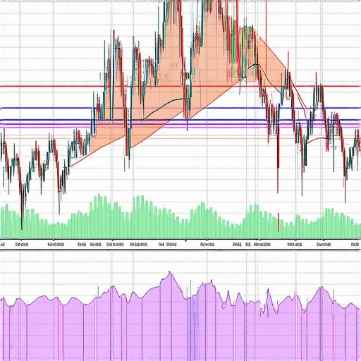 Technical Analysis of Gold Market Trends Chart showing gold price movements with technical indicators for strategic trading insights