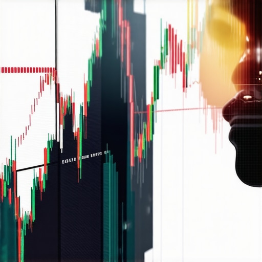 Computer screen showing AI analytics models predicting gold prices with charts and data points