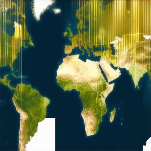 Close-up of a digital analysis dashboard displaying gold price trends, geopolitical risks, and supply chain data